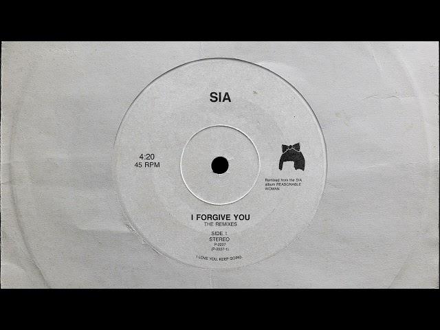 Sia - I Forgive You (Spencer Brown Remix)