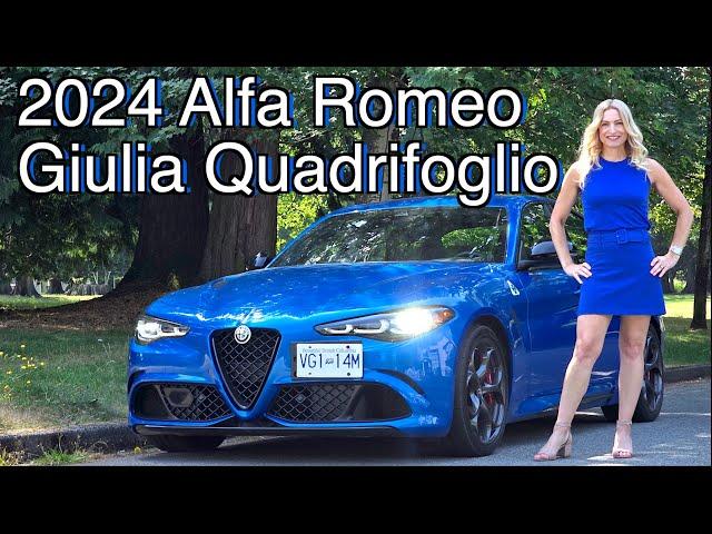 2024 Alfa Romeo Giulia Quadrifoglio review // Going, going.....gone!