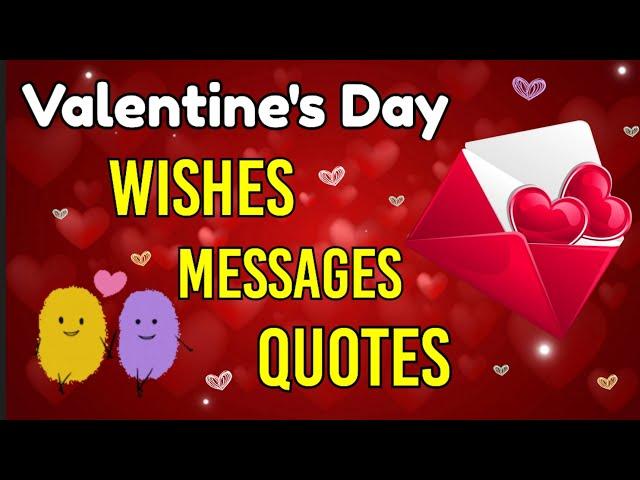 Happy Valentine's Day Wishes Quotes Messages 2024 | Valentine's day WhatsApp Status | Greetings