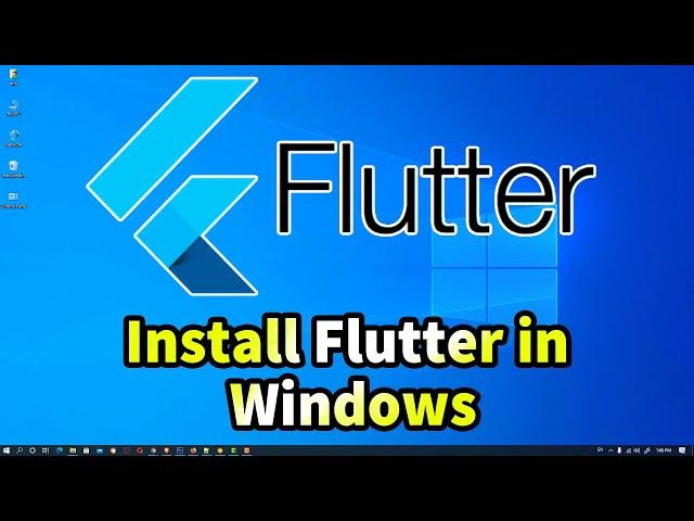 How to Install Flutter in Windows 10 with Android Studio 2024