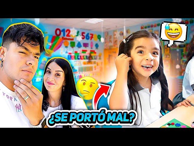 PRIMER DIA DE CLASES DE NUESTRA HIJA SALOMÉ Carlos & Adri