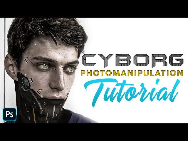 Photoshop manipulation Tutorial - How to make Cyborg effect - Adobe Photoshop CC 2022