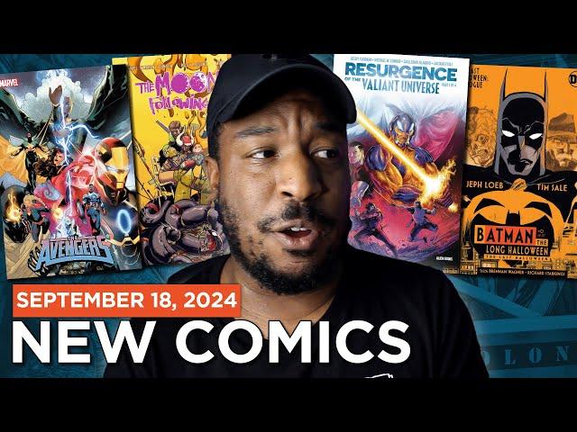 NEW COMIC BOOK DAY 9/18/24 | THE MOON IS FOLLOWING US #1, RESURGENCE OF THE VALIANT UNIVERSE #1