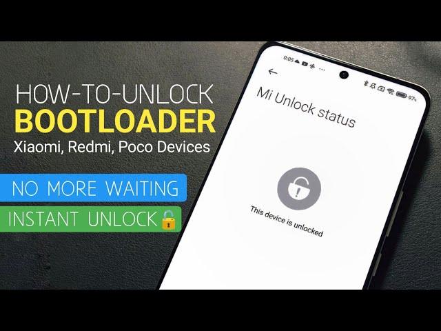 OFFICIALLY - Unlock Xiaomi Bootloader (ALL-IN-ONE METHOD)