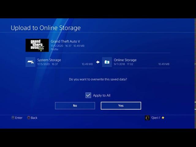 PS4 HOW TO SAVE GAME DATA TO CLOUD NEW!