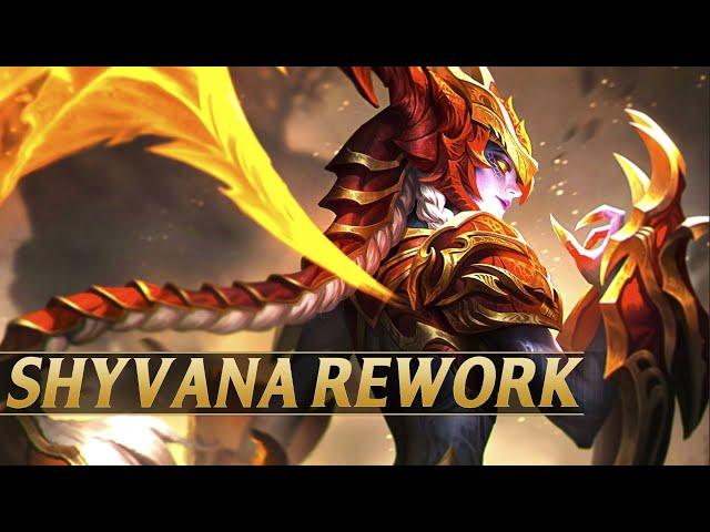 SHYVANA 2025 REWORK UPDATE - League of Legends