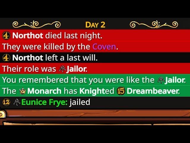 When the Amnesiac becomes the Jailor...