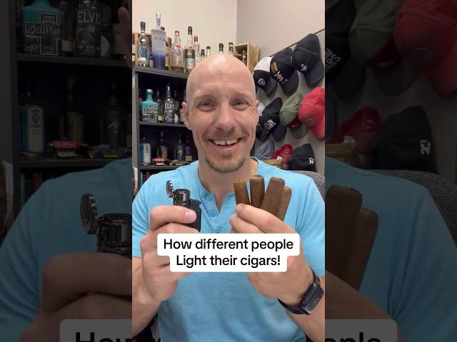 4 classic cigar lighting styles! #cigars #cigarsdaily