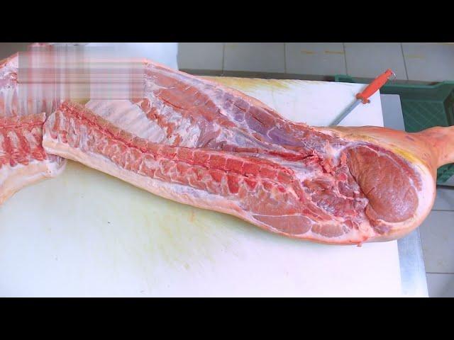 Как правильно разделать свинину для торговли в розничных сетях (properly cut pork for retail trade)