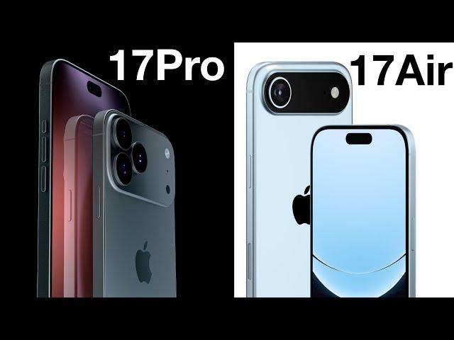 iPhone 17 Air & 17 Pro – Apples größtes Design-Update?  DIE NEUSTEN LEAKS