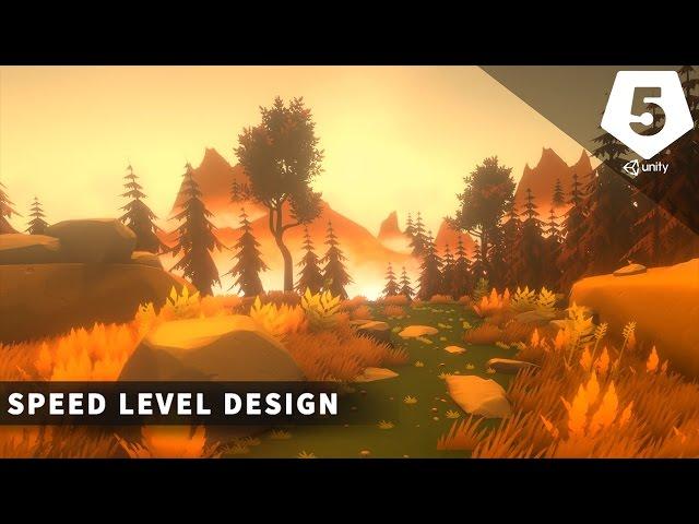 Stylized Low Poly | Speed Level Design (Unity 5)