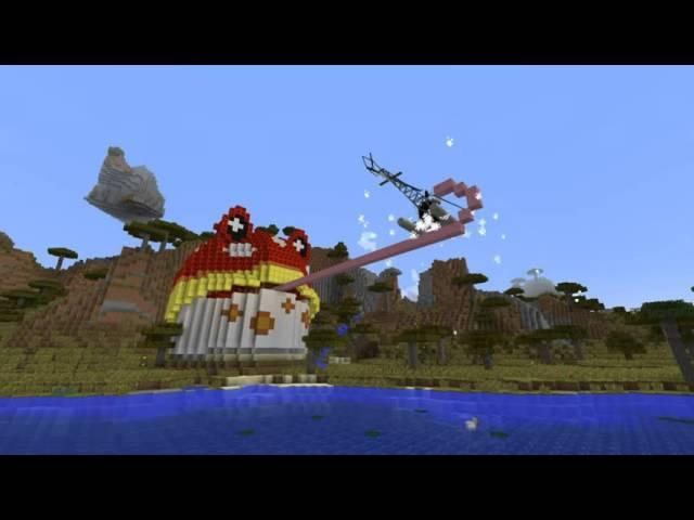 Minecraft vs Zombies   MEGA TOADSTOOL!! Poisonous Frog   PvZ  Land   www getlinkyoutube com