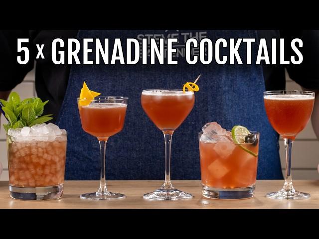 The 5 Best Grenadine Cocktails