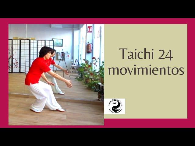  ¡Taichi FORMA 24 Movimientos!  [Vista de Frente & Espalda]