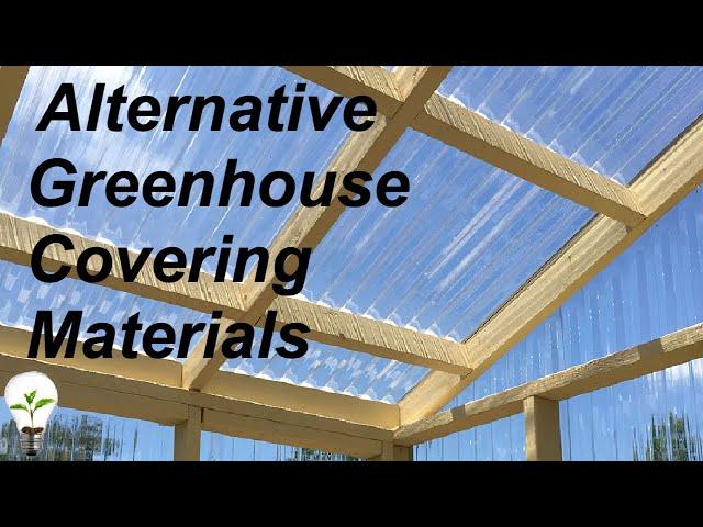 Alternative Greenhouse Coverings