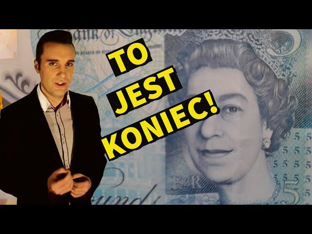 Kurs Funta Złoty po 9 zł! Polacy sprzedają Domy w UK Likwidacja Pracy GBP Emerytur w Anglii