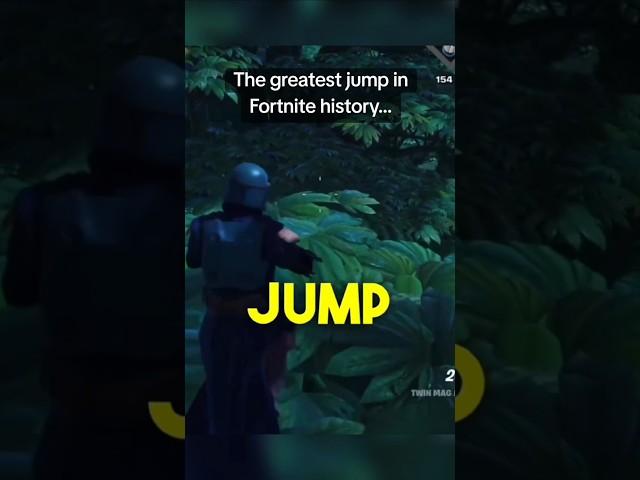 The greatest jump in Fortnite history