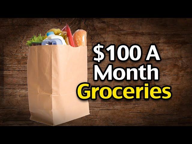 10 Ways To Spend $100 A Month On Groceries - Easy Grocery Budget Ideas!