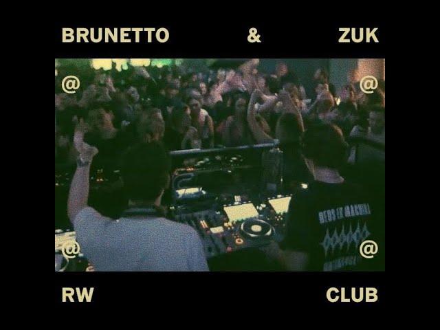 Brunetto & Zuk - opening set for Facundo Mohrr  @ RW Club