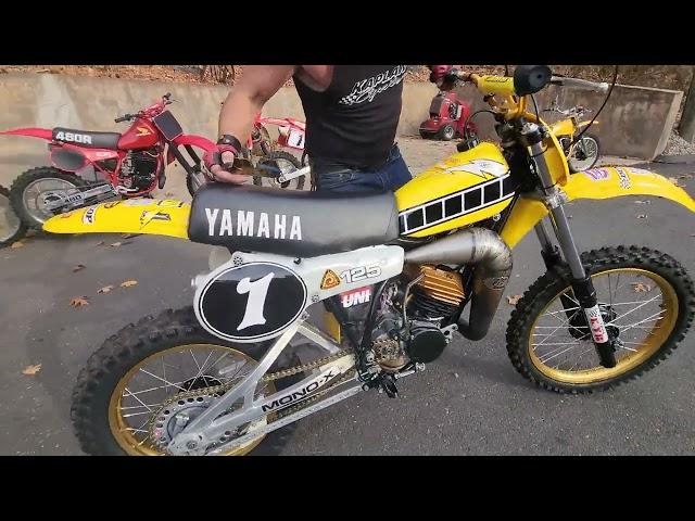 BOB HANNAH WORKS 1980 YAMAHA  YZ - OW125 TRIBUTE BIKE