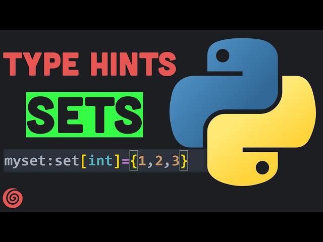 Set Type Annotation | Python Tutorial