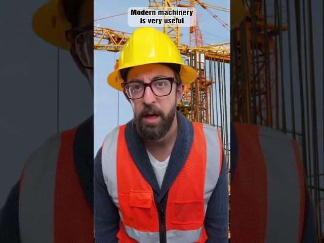 Modern machinery is very useful #adamrose #construction #engineering #workers