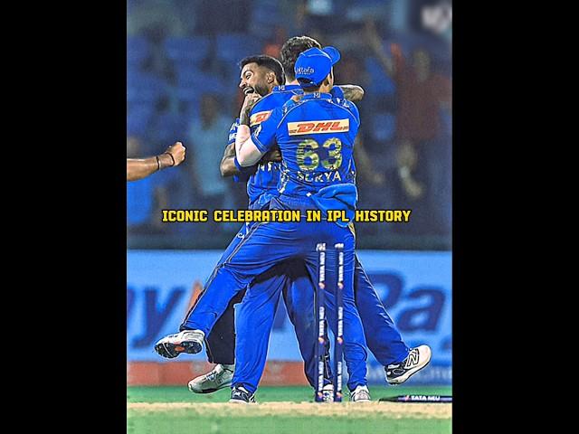 Iconic celebration in ipl history #shorts #cricket #iconicmoment #ipl #viral