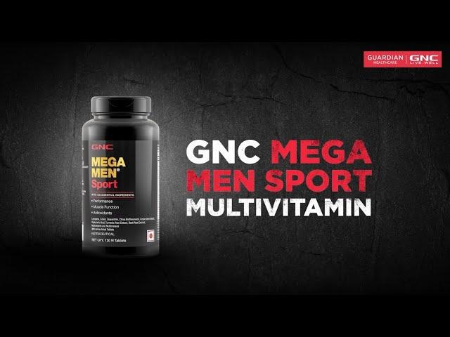 Best multivitamin for muscle mass & performance | GNC Mega Men Sport