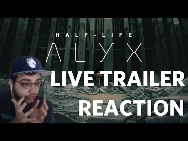 Half-Life: Alyx LIVE TRAILER REACTION