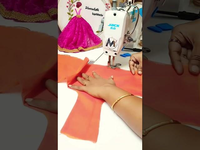 Sewing Tricks Beautiful Lining Blouse front edge stitching idea for beginners simple method #a2z