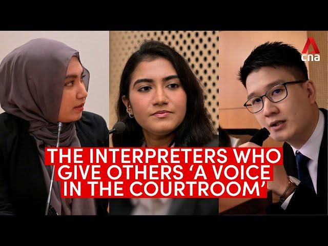 The interpreters who give others a 'voice in the courtroom'