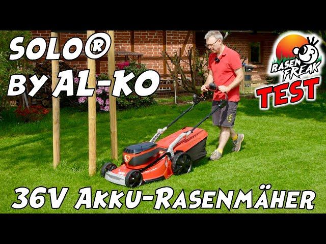 AKKU Rasenmäher solo® by AL-KO 5272 Li VS-W im Test beim Rasenfreak