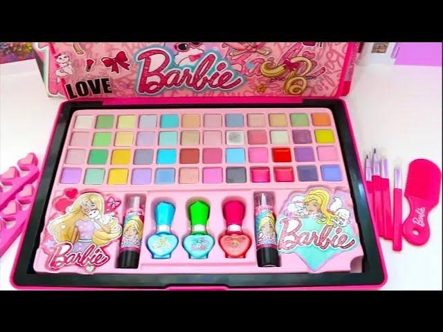 How to use Barbie MakeupDeluxe Makeup Cosmetic Set