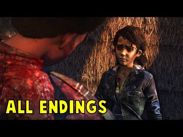 The Walking Dead Season 4 Episode 4 - All Endings