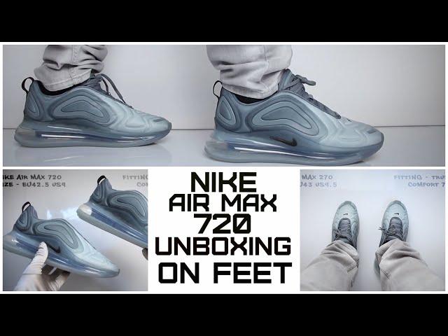 Air Max 720 Silver (review) - Unboxing & On Feet