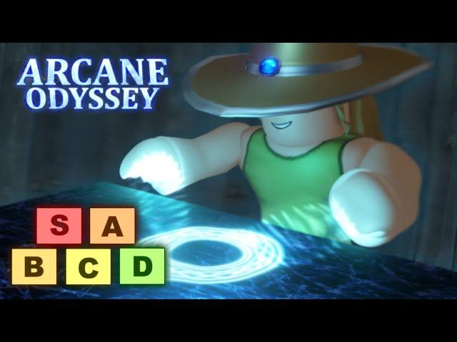 The OFFICIAL ARCANE ODYSSEY Magic Tier List | The Best Magics In Arcane Odyssey