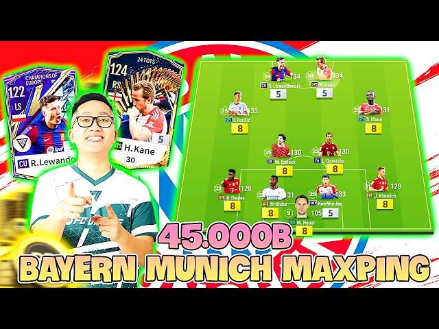 Phá 43.000 Tỷ ILF Build Team Color BAYERN MUNICH Mạnh Nhất FC Online: Song Sát LEWANDOWSKI & KANE #2