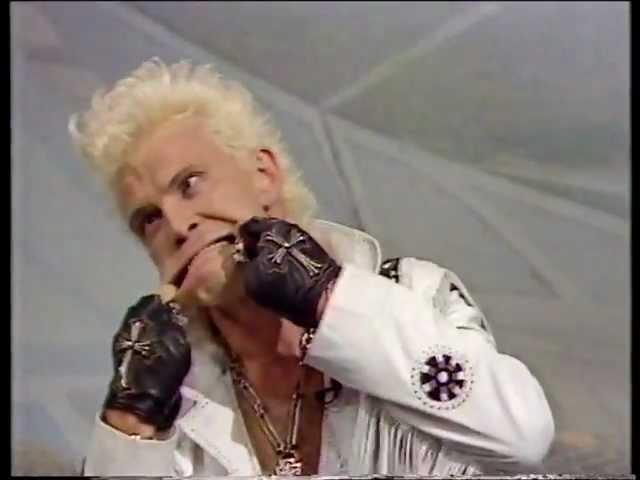 BILLY IDOL:WOGAN TALKSHOW INTERVIEW [1990]