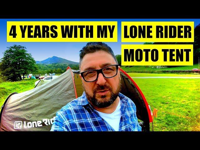 Lone Rider MotoTent 4 years review