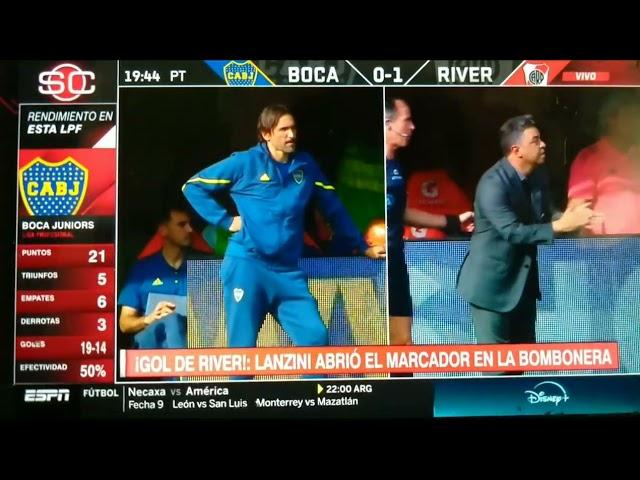 Boca 0 - River 1 | Goles/Minuto A Minuto (SportSCenter) | Espn