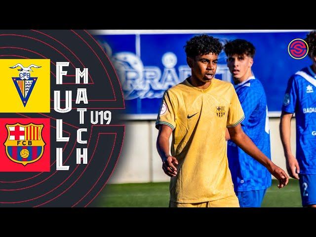 FULL MATCH: CF Badalona vs FC Barcelona Juvenil A U19 2023