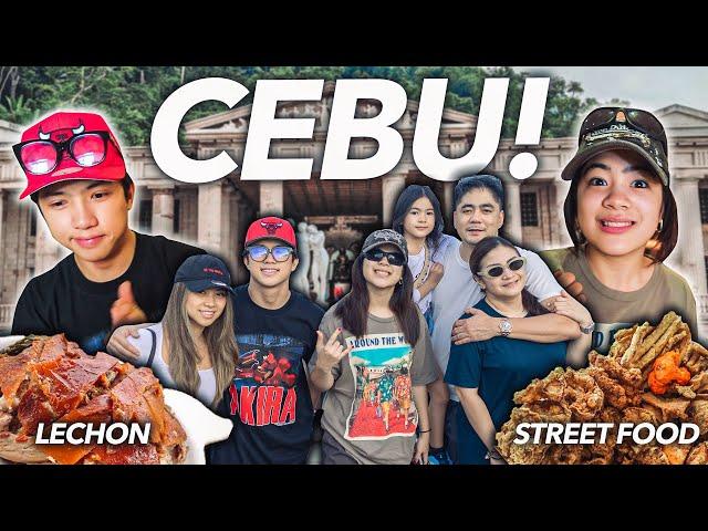 Exploring CEBU City! (Lechon & Street Food!) | Ranz and Niana