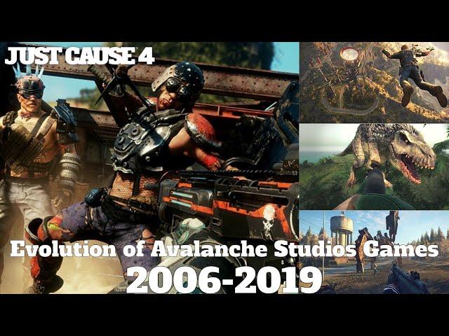 Evolution of Avalanche Studios Games 2006-2019