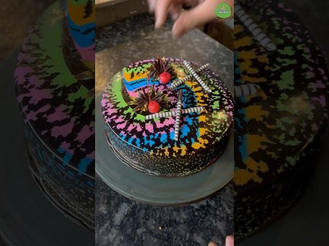 perfect simple chocolate cake decoration ideas ! #shorts #cake #masterchefimran