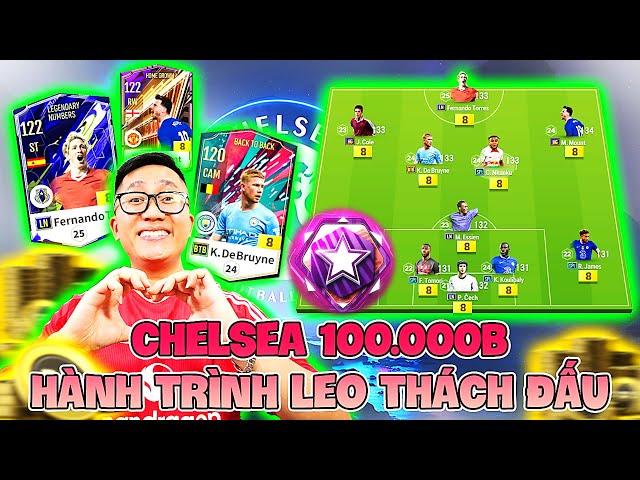 Hành Trình Leo Rank THÁCH ĐẤU Cùng Siêu Đội Hình CHELSEA 100.000 Tỷ: A. SHEVCHENKO ICON +6 by ILF