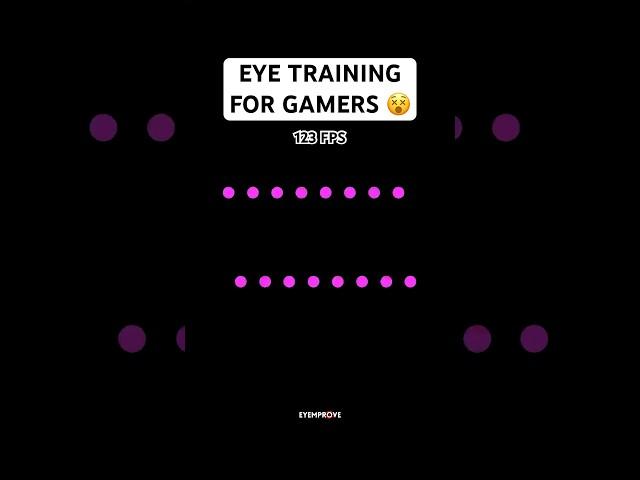 Get Better Aim with this 123 FPS Eye Training #gaming #shorts #gamer