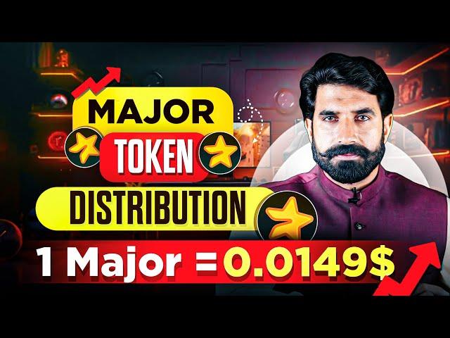 Major Token Distribution | 1 Major = 0.0149$ | Major Coin Update | Major Airdrop News | Albarizon