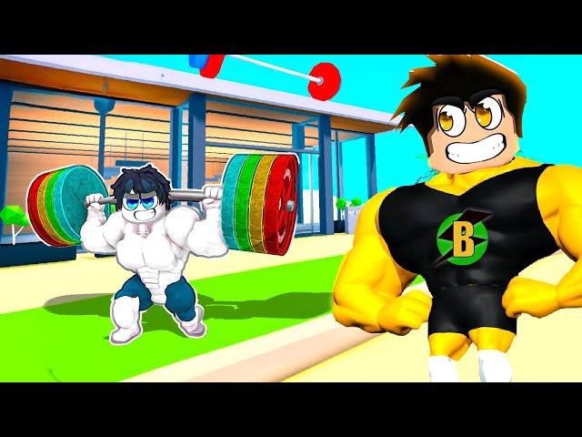 KASLI ABİLER İÇİN SPOR SALONU YAPTIM!  Roblox Gym Tycoon