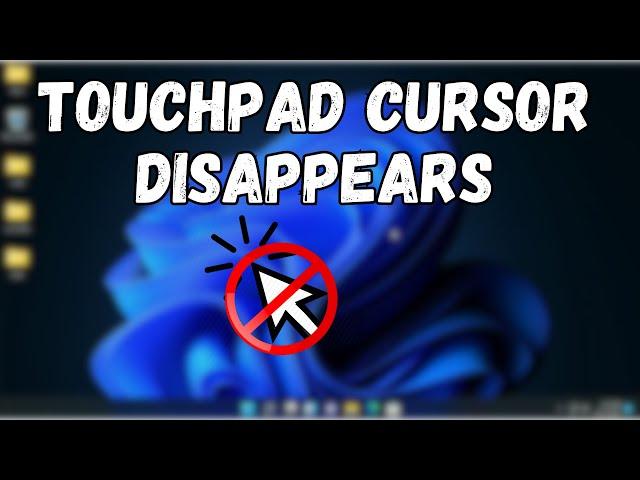 Laptop Mouse Cursor not Showing | Touchpad Cursor Disappears on Windows 11/10