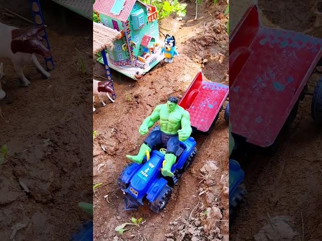 diy how to make farming science project | Tractor trolley #tractor #cow #diy